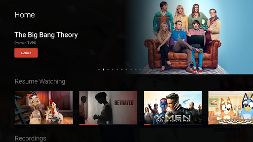 Screenshot of TGTVS Now