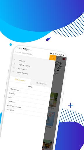 Shopsia Shopping & Service App Screen 2