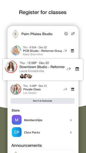Palm Pilates Studio Screen 2