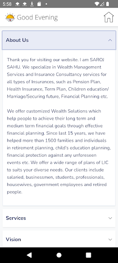 LIC Saroj Kumar Sahu Screen 2