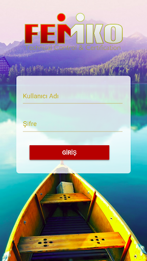 Android application Femko Belgelendirme screenshort
