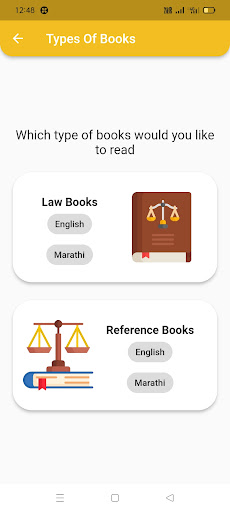 Android application Indian Law For Everyone screenshort