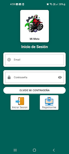 Android application Historial de Mi Moto screenshort