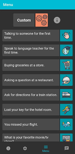 Android application UniChat AI screenshort