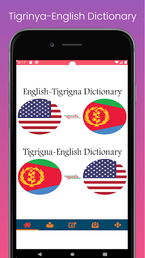 Android application Tigrigna to English Dictionary screenshort
