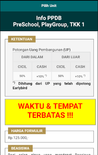 Bina Bakti Screen 3
