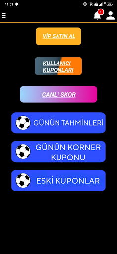 Android application BFY BAHİS screenshort
