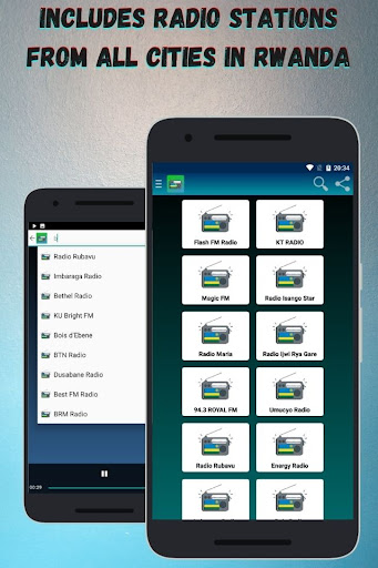 All Rwanda Radio Stations Live Screen 2