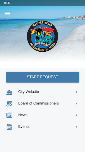 Android application My Madeira Beach screenshort