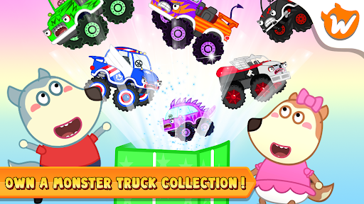 Wolfoo Monster Truck Police Screen 2
