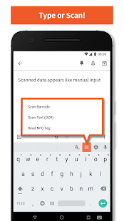 Teclado escáner de código de barras / NFC / OCR 3.7.1 APK + Мод (Unlimited money) за Android