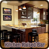 kitchen raised bar icon