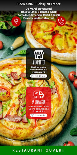 PIZZA KING CDG Screen 2