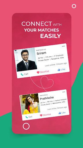 Meet My Pair - Marriage App Screen 2