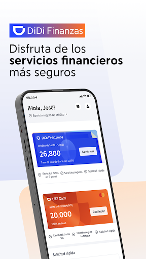 DiDi Finanzas: Rápido y seguro screenshot
