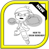 How To Draw Boboiboy 3D icon