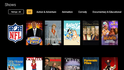 Screenshot of Everfast TV