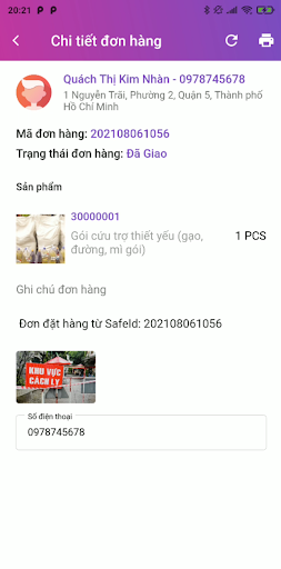 SafeID Delivery Screen 3