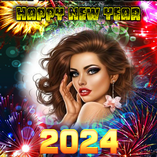 New Year Photo Frame 2024  Icon