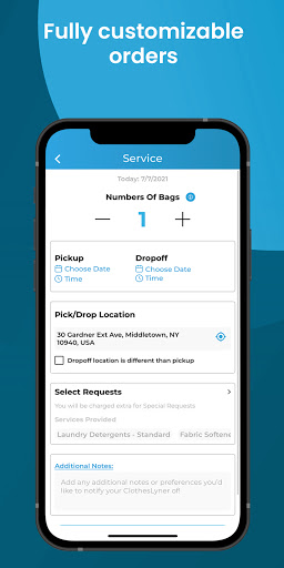 ClothesLyne On-Demand Laundry