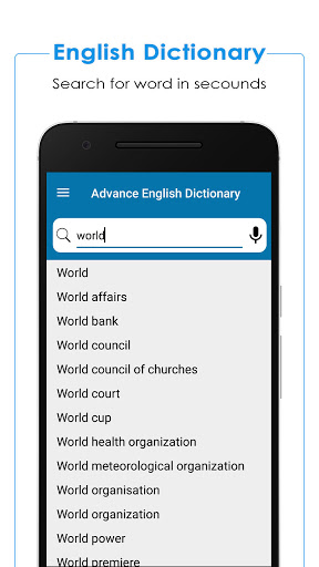 Android application Offline English Dictionary 202 screenshort