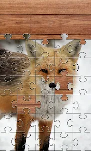 Jeux de puzzle de renard