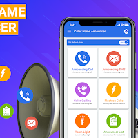 Caller Name Speaker: Android app that announces the incoming caller name, SMS sender name , SMS contents, Alert On Call , Color Call Flash on Caller Call Screen etc