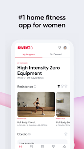 Kadınlar İçin Sweat Fitness Uygulaması Mod Apk 2