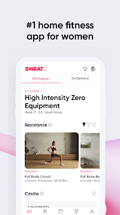 Sweat: Fitness App For Women  APK screenshots 2