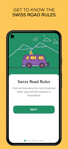 Android application Swiss Road Rules screenshort