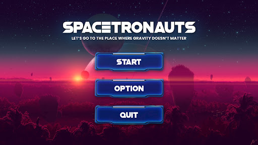 Android application Spacetronauts screenshort