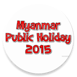 Myanmar Public Holiday 2015 icon