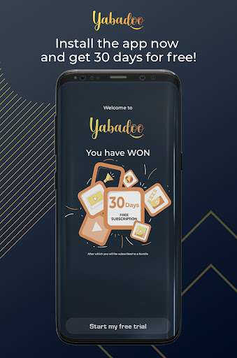 Android application Yabadoo screenshort