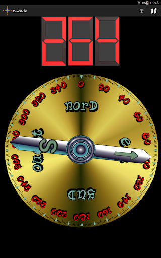 Android application Compass screenshort