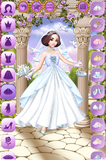 Cinderella Wedding Dress Up screenshots 4