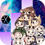 Cover Image of Download EXO Comeback 🎹 Kpop Piano Til  APK