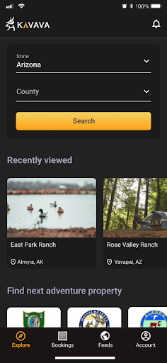 Android application KAVAVA screenshort