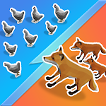 Cover Image of Download Chicken vs Fox: 3D Ranner  APK