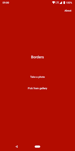 Android application Borders screenshort