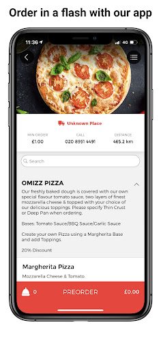 Omizz Pizza Screen 2