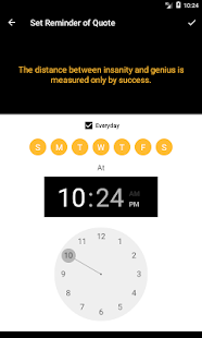 Quotes - With Widget, Daily re Screenshot