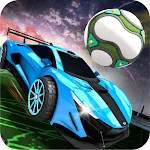 Cover Image of Download Rocket Car Ball Soccer Game  APK