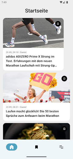Android application Sports Insider screenshort