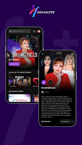 Android application HispanoTV screenshort