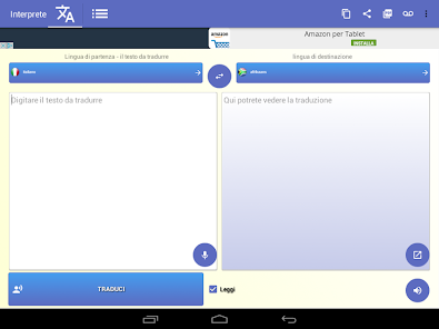 Interprete Traduttore Vocale - App su Google Play