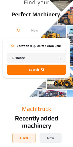 Android application MachiTruck screenshort
