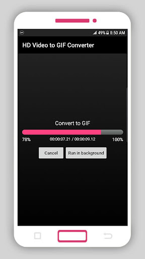 Screenshot of HD Video to GIF Converter