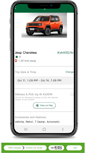 RIDE –Hire a car in minutes