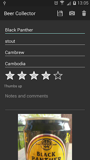 Beer Collector Screen 2