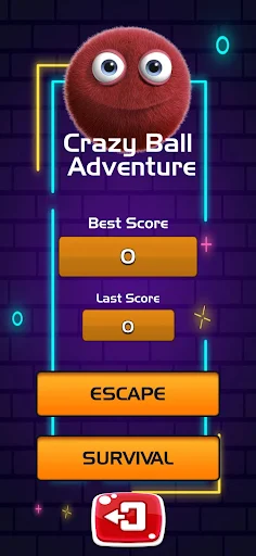 Crazy Ball Adventures - Screenshot 1